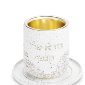 כוס קידוש בטון פולימרי ללא רגל